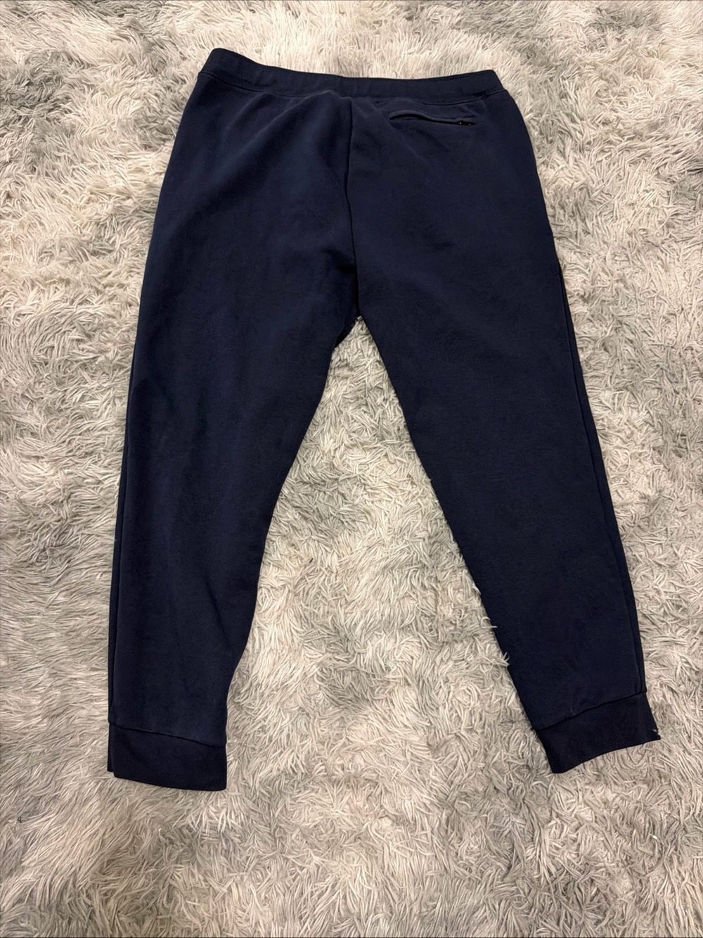 Polo Ralph Lauren Men's Size XL Navy Gold Logo Double Knit Jogger Pants - Picture 5 of 5